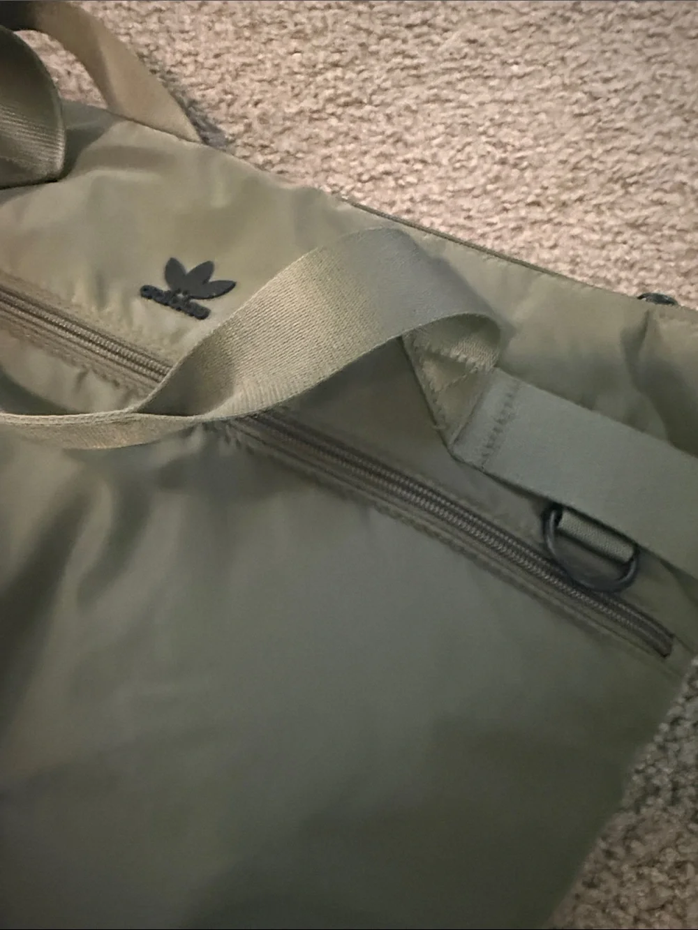 adidas Olive Green Messenger Crossbody Bag